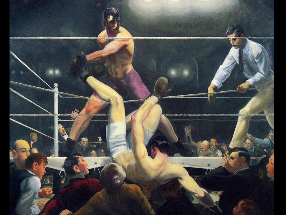 George Bellows' Dempsey and Firpo, 1924